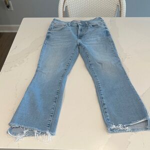 Mother Denim Crop Step Fray Lil (petite) size 25 Jeans